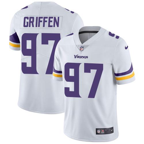 Men 2019 Minnesota Vikings #97 Griffen white Nike Vapor Untouchable Limited NFL Jersey